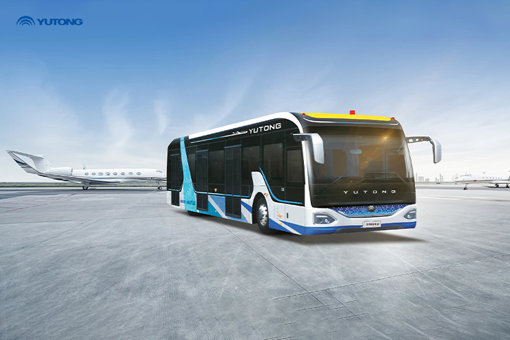 Autocarro Elétrico do Aeroporto AB14E da Yutong: Uma Opção Fiável para Transporte Ecológico no Aeroporto