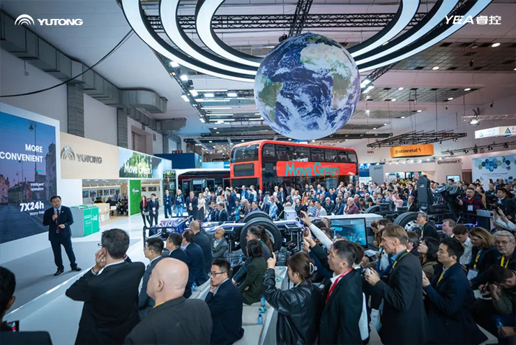 Yutong conquista dois prémios na Busworld Europe 2023.