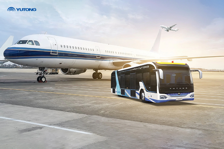 Autocarro Elétrico do Aeroporto AB14E da Yutong: Uma Opção Fiável para Transporte Ecológico no Aeroporto