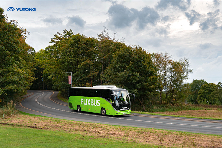 O 2.000º Yutong no Reino Unido é um FlixBus GT12 destinado à First Bus West of England