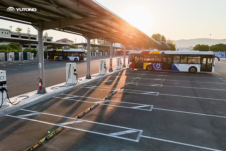 A Yutong fornece à Grécia uma solução completa de transição para as novas energias, sendo pioneira num futuro de transporte verde