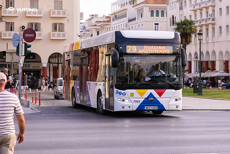 A Yutong fornece à Grécia uma solução completa de transição para as novas energias, sendo pioneira num futuro de transporte verde