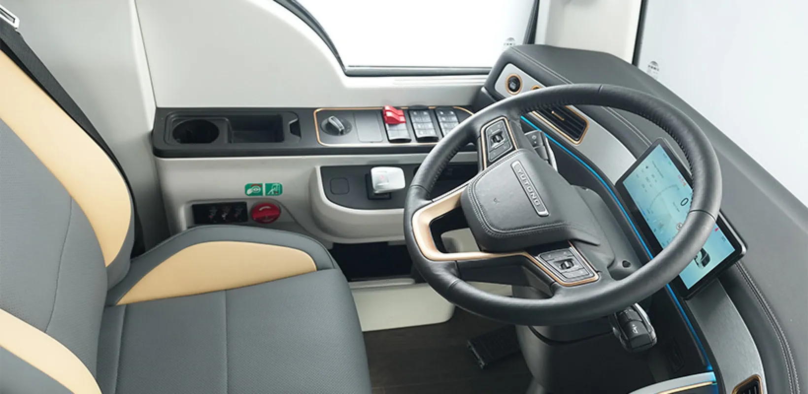Área de condução totalmente renovada