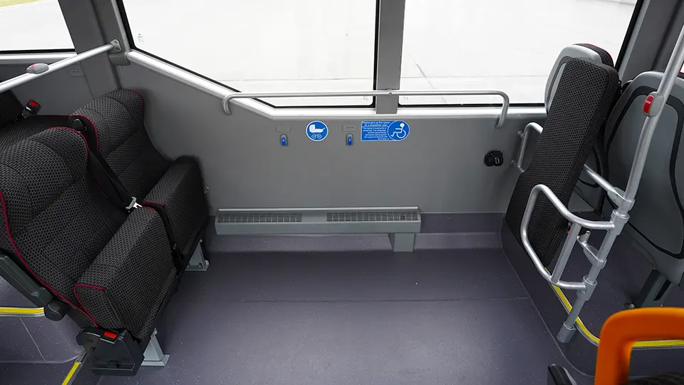 Passagem conveniente e sem barreiras