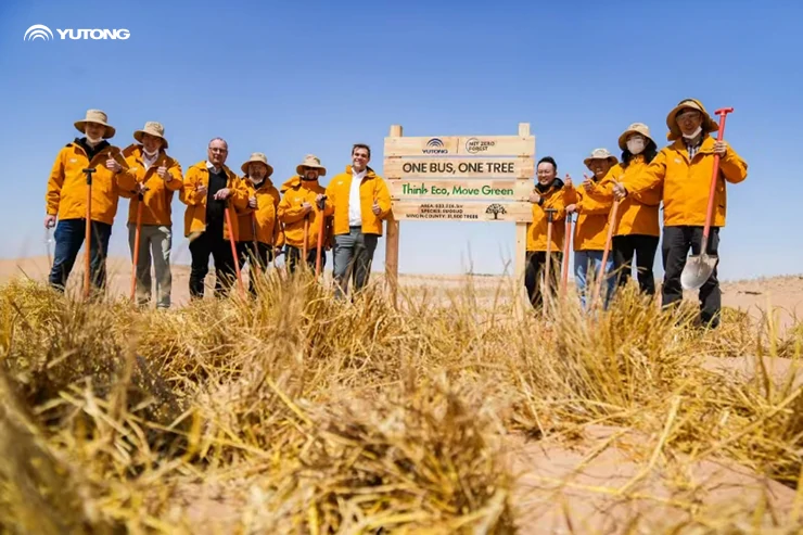 Yutong Bus registra crescimento contínuo nas vendas em 2025, promovendo o transporte público sustentável no mundo todo