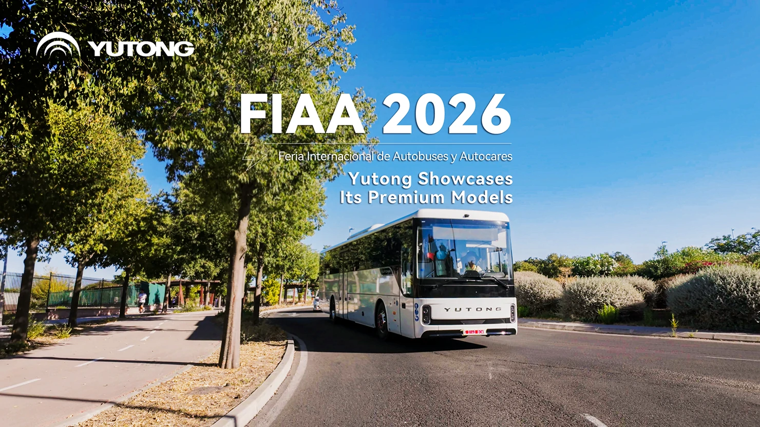 Yutong apresenta quatro modelos premium na FIAA 2026 Yutong apresenta quatro modelos premium na FIAA 2026