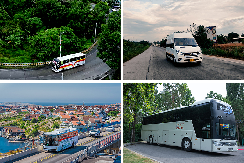 O desempenho e a fiabilidade operacional dos produtos Yutong têm sido continuamente validados em aplicações no mercado global através de desafios como o Desafio de Economia de Combustível C12PRO nas Filipinas, o Teste Real em Estrada V6 no Gana e o Desafio