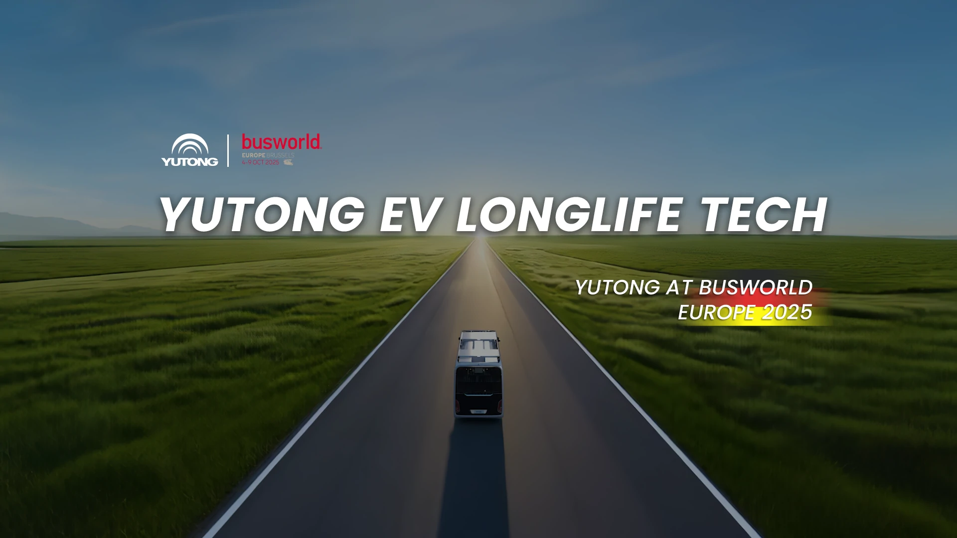 Yutong prepara-se para Busworld 2025!