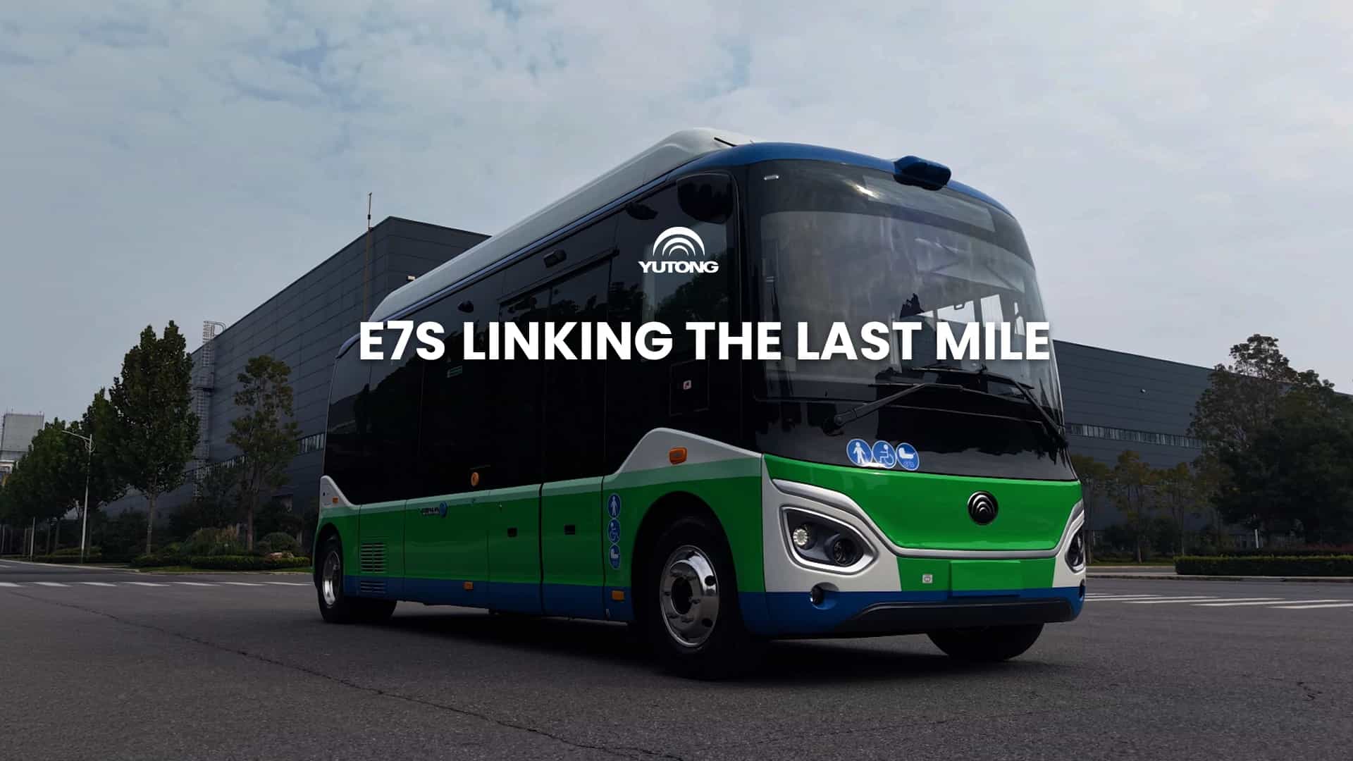 Yutong E7S | Micro-ônibus de circulação urbana elegante