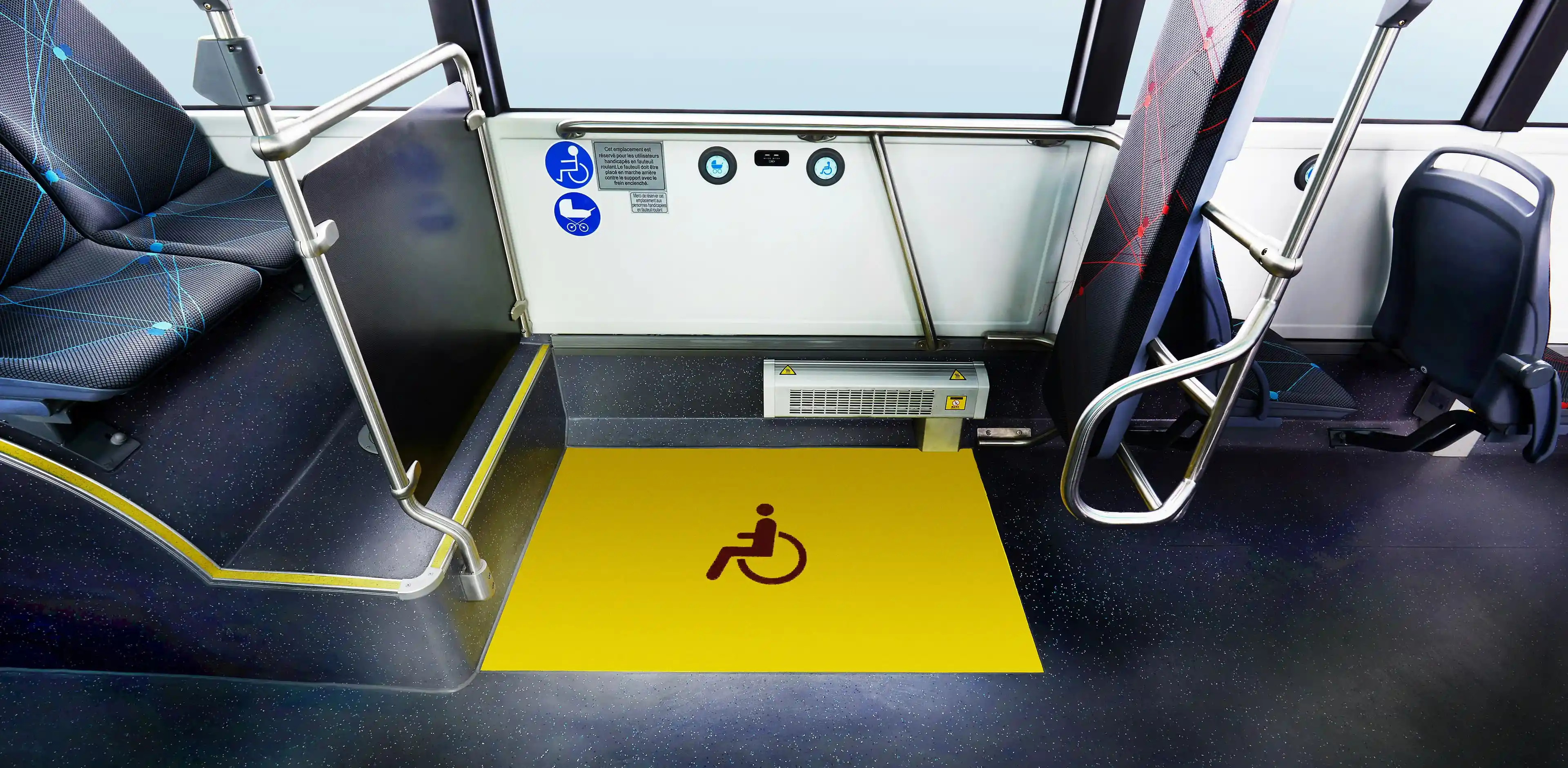 Passagem conveniente e sem barreiras